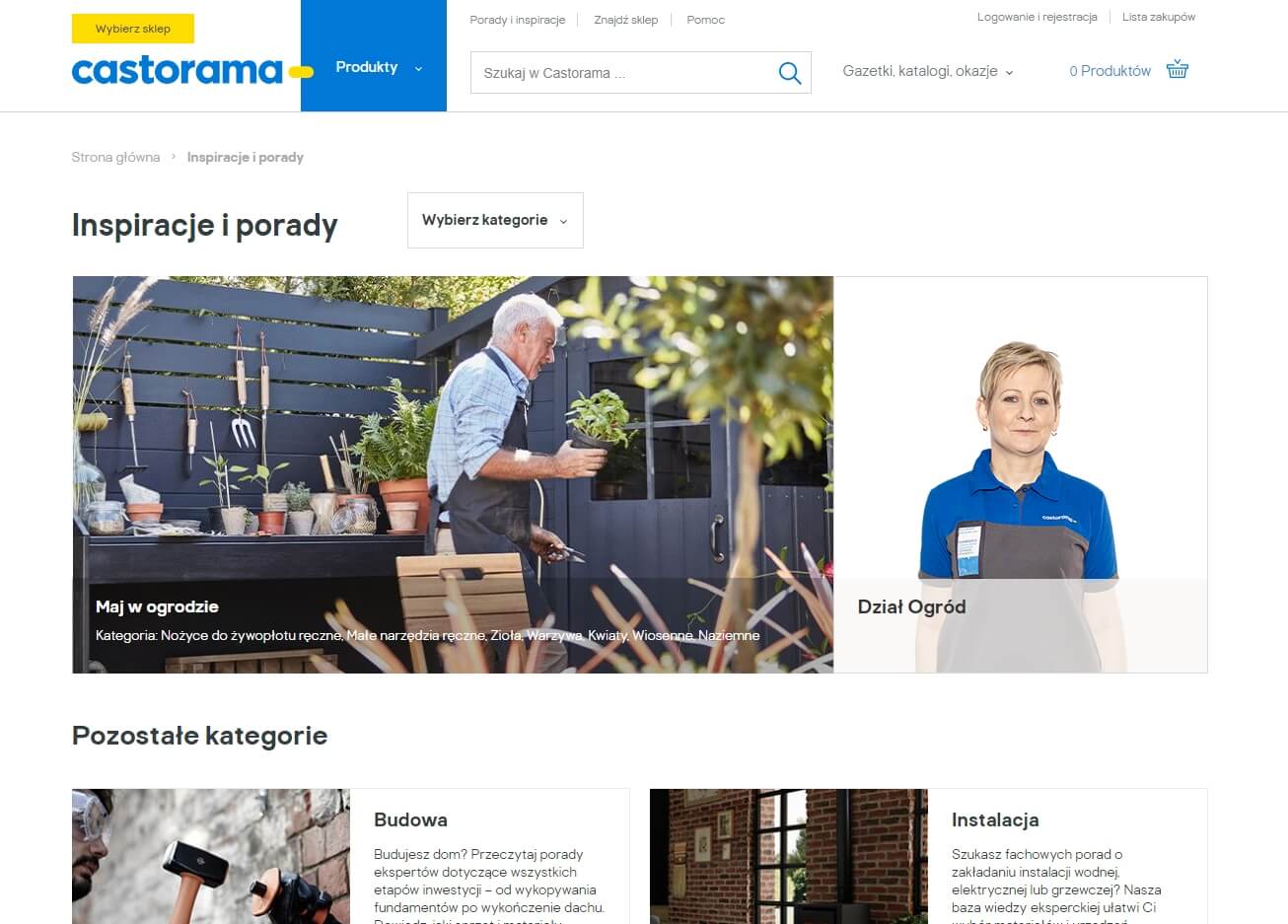 Blog firmowy Castorama Blog firmowy Castorama