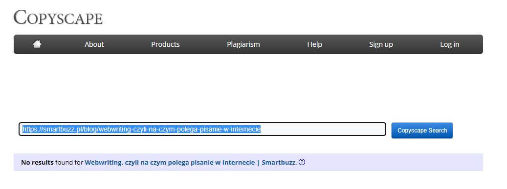 Copyscape - duplicate content Copyscape - duplicate content