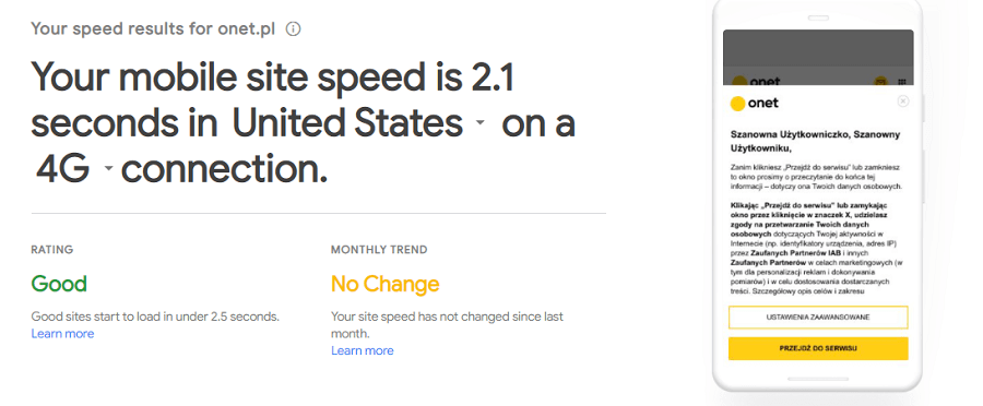 Google Mobile Speed Test Google Mobile Speed Test